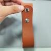 Outdoor PU Leather Horse Riding Whip Holder with Lanyard