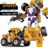 Devastator King Kong Robot Engineering Vehicle Action Figure - Six-In-One Model for Kids