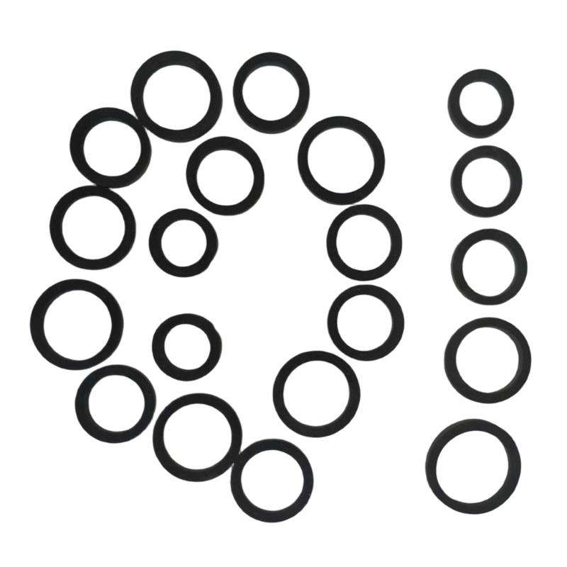 Pack Of 20 Rubber O Rings Replacement Components For Tape Mechanisms With 9 To 13mm Inner Diameter