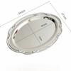 Oval Serving Tray Smooth Polished Food Platter Organizer Tray Storage Tray  Snack Serving
