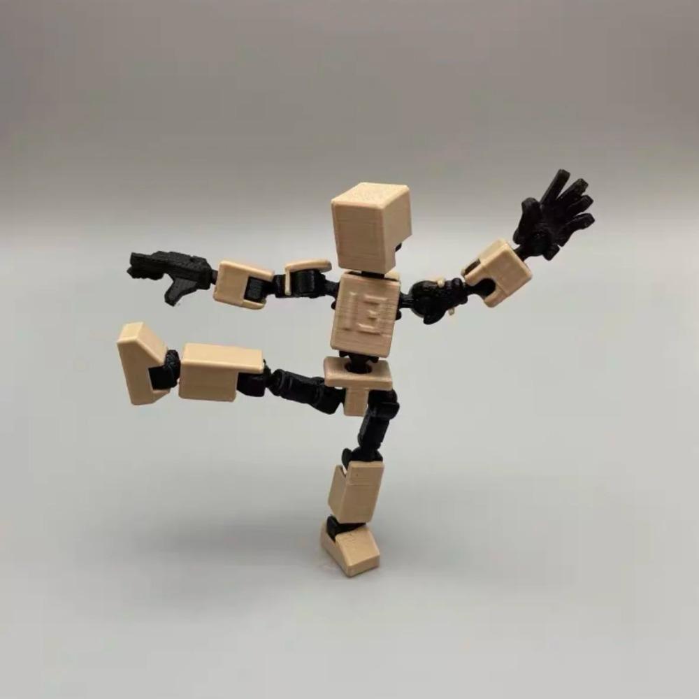 Multi-Jointed Movable Shapeshift Robot Lucky 13 Figure Toys 3D Printed Mannequin Dummy Figure Kids Adults Parent-children Game