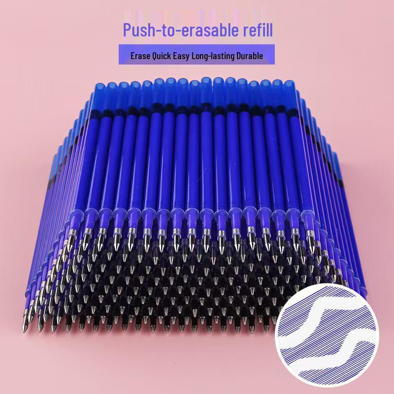 Creative Cartoon Thermosensitive Erasable Pen - 0.5mm Crystal Blue Moresafe Neutral Pen for Students