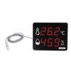 Temperature Humidity Sensor Gauge LED Digital Monitor Indicator Meter LX905?C