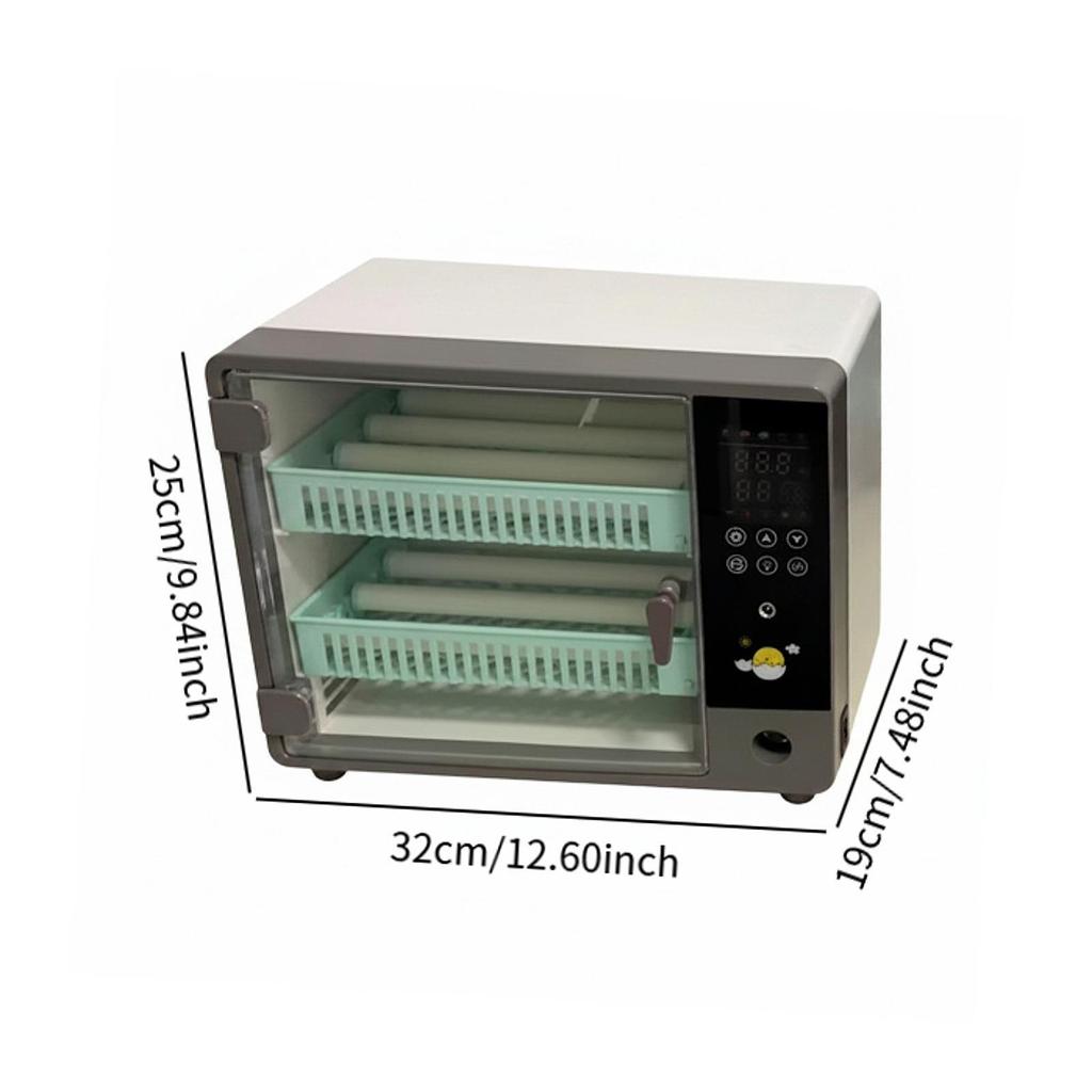 Egg Incubator for Hatching Eggs Automatic Turning Parrot Quail Goose 24