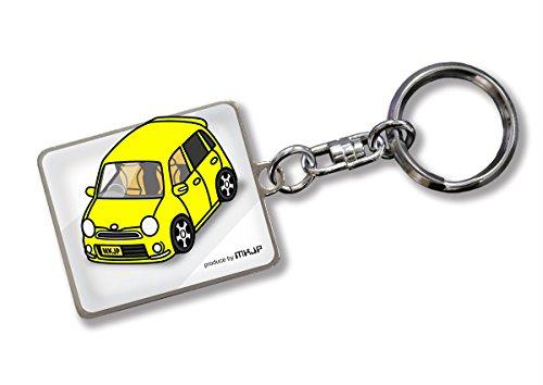 

[MKJP] Custom Keychain Latte L550 Base: White Car Color: Yellow