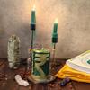 Rupee Candle Hecate Jyotish Mystic Mall Decorative Soy Blend Wax Candle