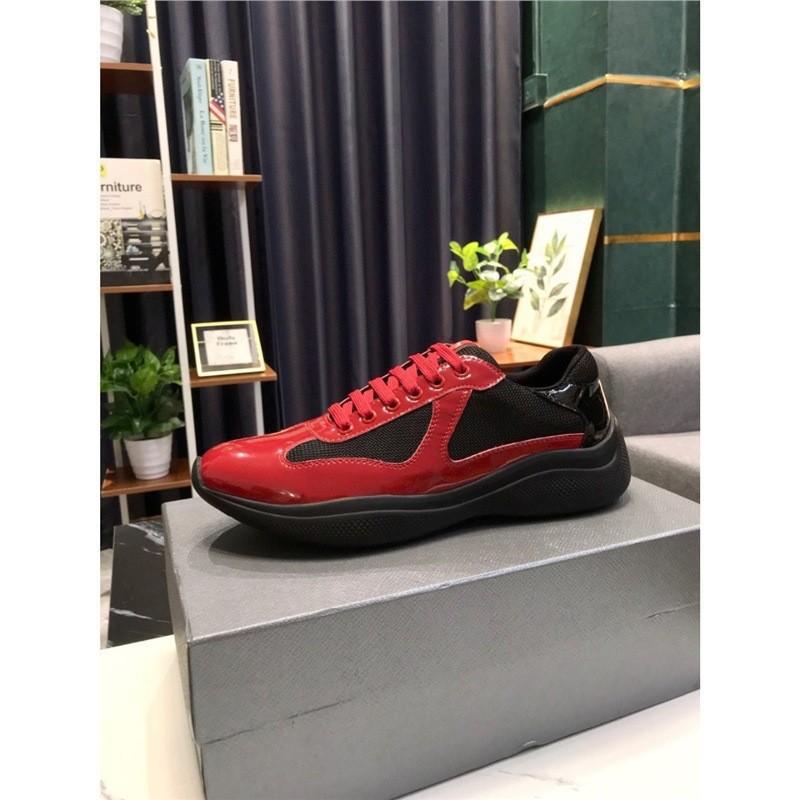 Men's Shoes Big Name Summer Mesh Breathable Sports Casual Running Shoes Patent Leather Versatile Thick Baseplate Shoes