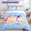 3pcs KPop Demon Hunters11 Design Cover Set - HD Printed Bedding with 1 Cover and 2 Pillowcases - Perfect for Home and Dorm Decor