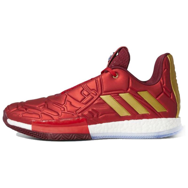 

Adidas Marvel X Harden Vol. 3 Heroes Among Us Iron Man Sneakers EF2397 42