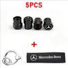 4Pcs Aluminum Alloy Car Wheel Tire Valve Caps Stem Cover For Mercedes-Benz W203 W204 W205 W212 W213 W166 W176 W167 W168W177 W223  c1