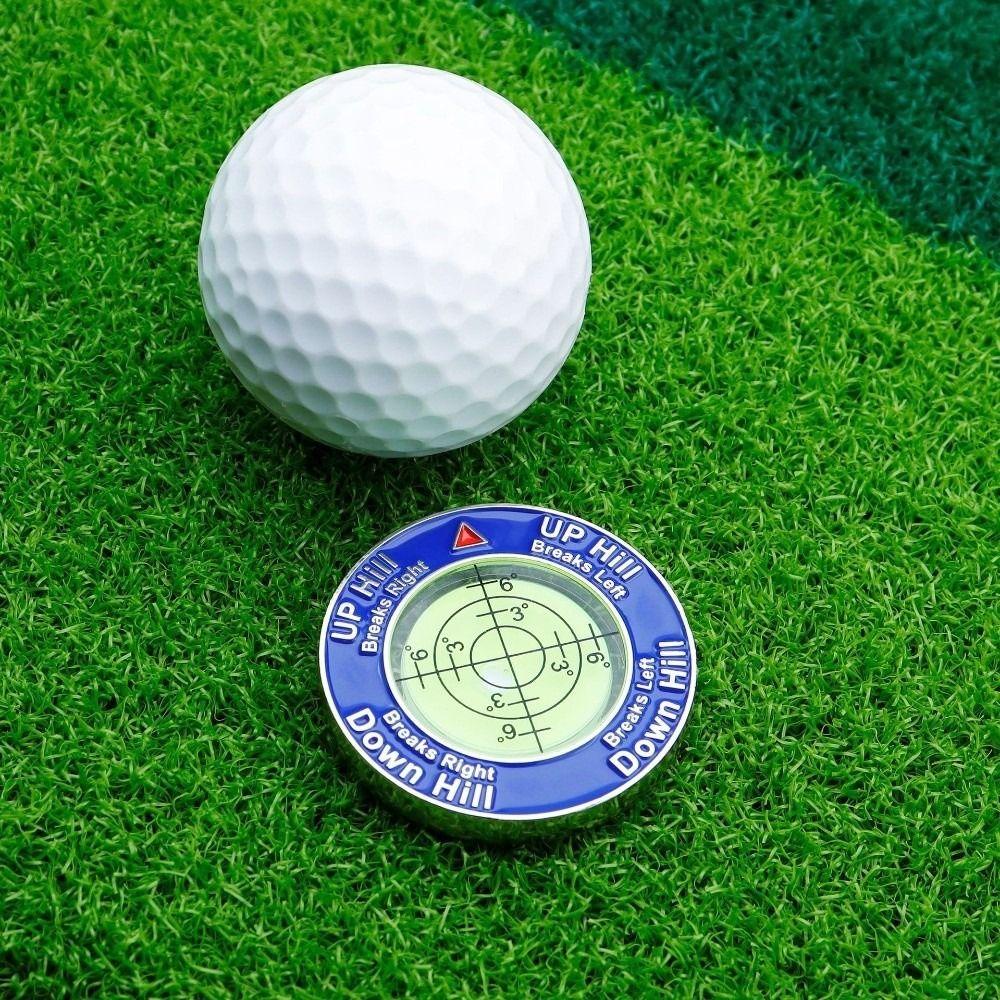 Training Tool Golf Putt Ball Marker High Precision Golf Spirit Level  Gardening Architecture