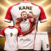 2026 Letní fanouškovská pamětní # Harry Kane Ne. 9 # Fotbalový dres Rodič Dítě Sportovní Rychleschnoucí Tričko Šortky Set Děti