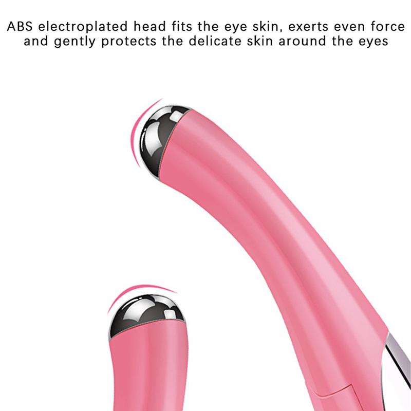 1 szt. Przenośny elektryczny masażer do oczu Mały kosmetyczny do pielęgnacji twarzy i oczu Zasilanie bateryjne Lekki i przenośny
