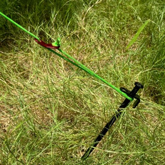 Tree Stake Kit Heavy Duty Young Trees Supports Against Bad Weather Tree Staking Kit with Ground Stakes 4m Ropes Tree Ties for Leaning Trees