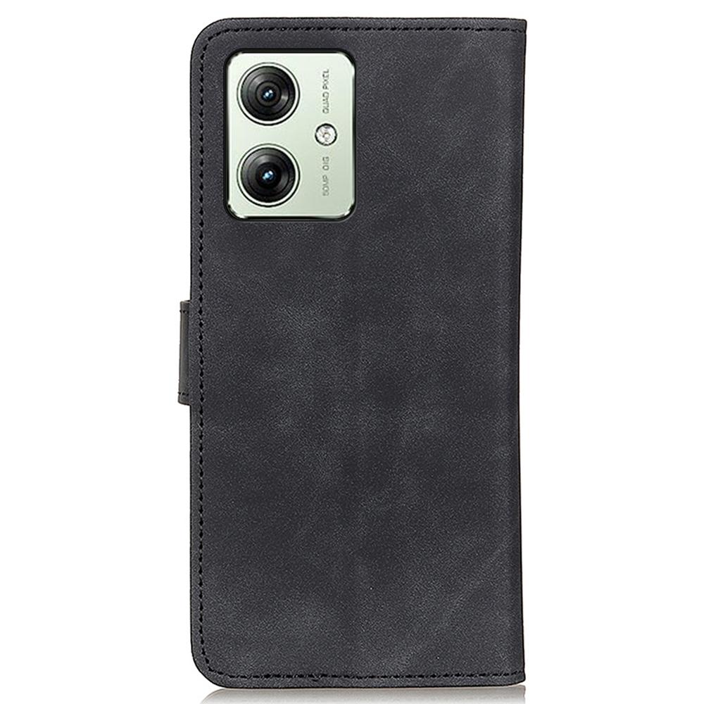For Motorola Moto G64 5G Case PU Leather Retro Texture Phone Cover