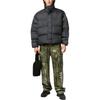 adidas Giacca da Uomo Originals Trefoil Logo Monocolore Zip Nascosta Collo Alto Capospalla Nero HM9221