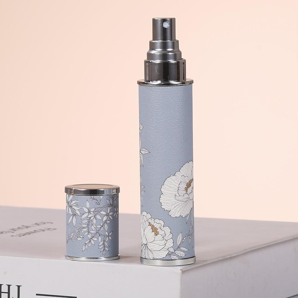 Mini-Parfümflasche aus Leder, nachfüllbarer Parfümzerstäuber für Reisen, Kosmetikspender