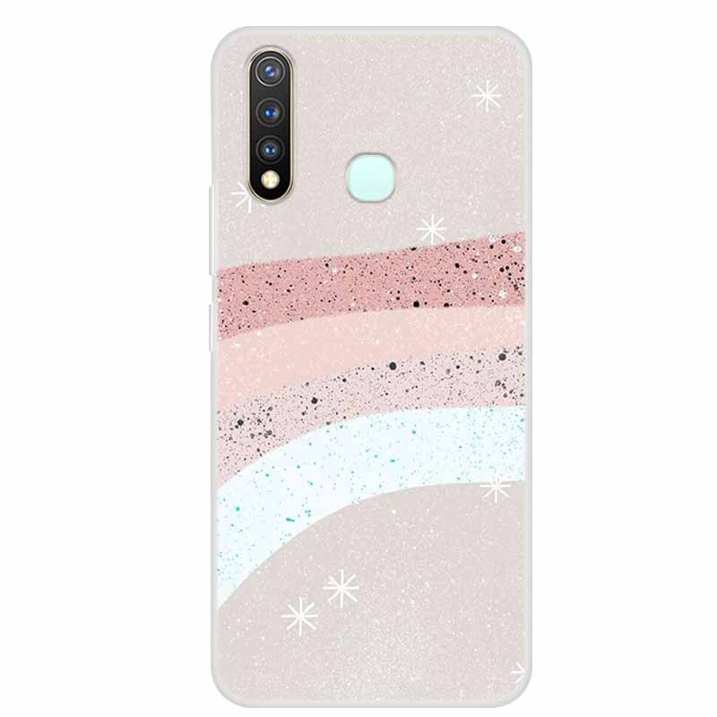 Per Vivo 1915 / Y19 /U3 Custodia Bumper Silicone TPU Copertura Posteriore Morbida Per Vivo Y19 Y 19 VivoY19 Custodia Cartone animato fundas su Vivo1915 Coque