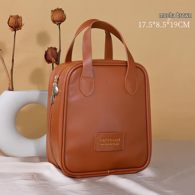 Trousse à Cosmétiques de Luxe Grande Capacité – Élégante Trousse de Toilette de Voyage