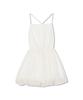 Michikoleondeonkosino Layered Balloon Mini Dress Ivory