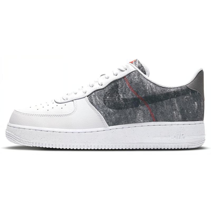Nike Air Force 1 Low 07 LV8 Recycled Wool Pack White Grey Sneakers CV1698-100