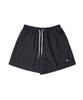 Banwonateullie P3192 Elastic Waist Nylon Shorts_Black