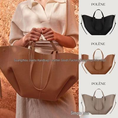 Polene Bolingne Cyme Tote: Velká a malá módní kabelka pro dojíždění pro ženy