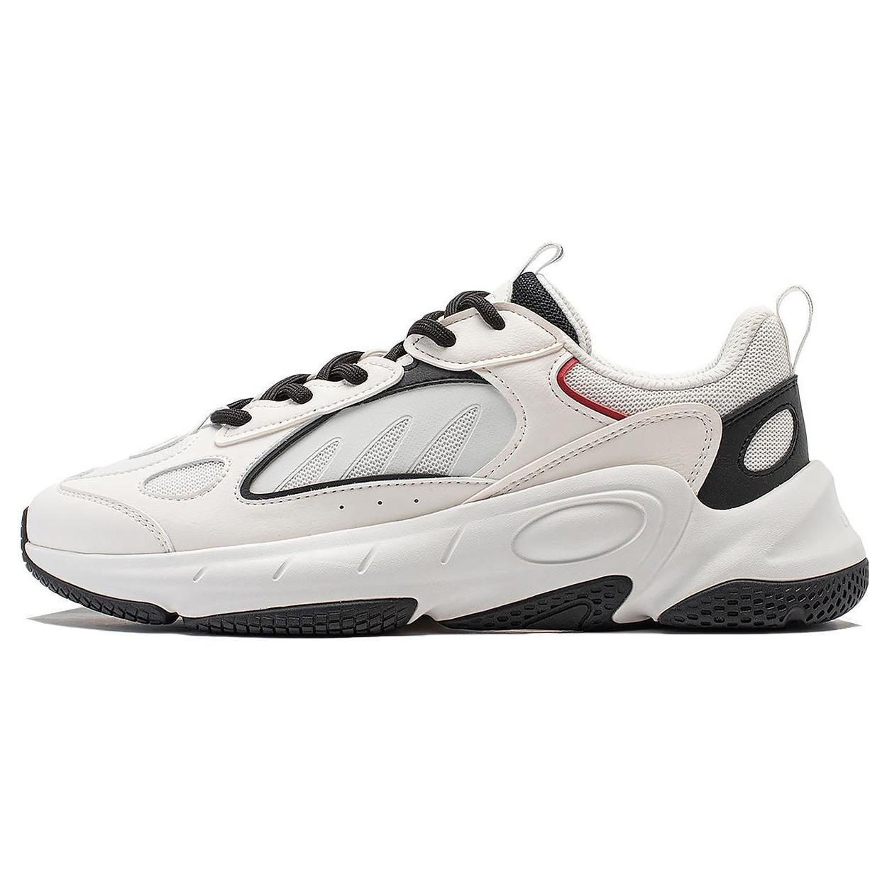 

Новые LiNing Wing Wind Противоскользящие Износостойкие Низкие Повседневные Кроссовки Мужские Черно-Белые AGCT461-1 45