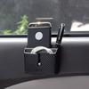 New PVC Car Storage Bag Adhesive Type Multifunctional Mobile Phone Organizer Box Removable DIY Dashboard Tidy Hanging Bag Car