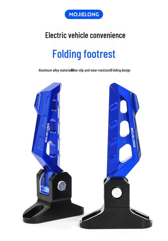 Folding Foot Pegs for Niu UQi+ U2 F400T MQIL MS Electric Scooters