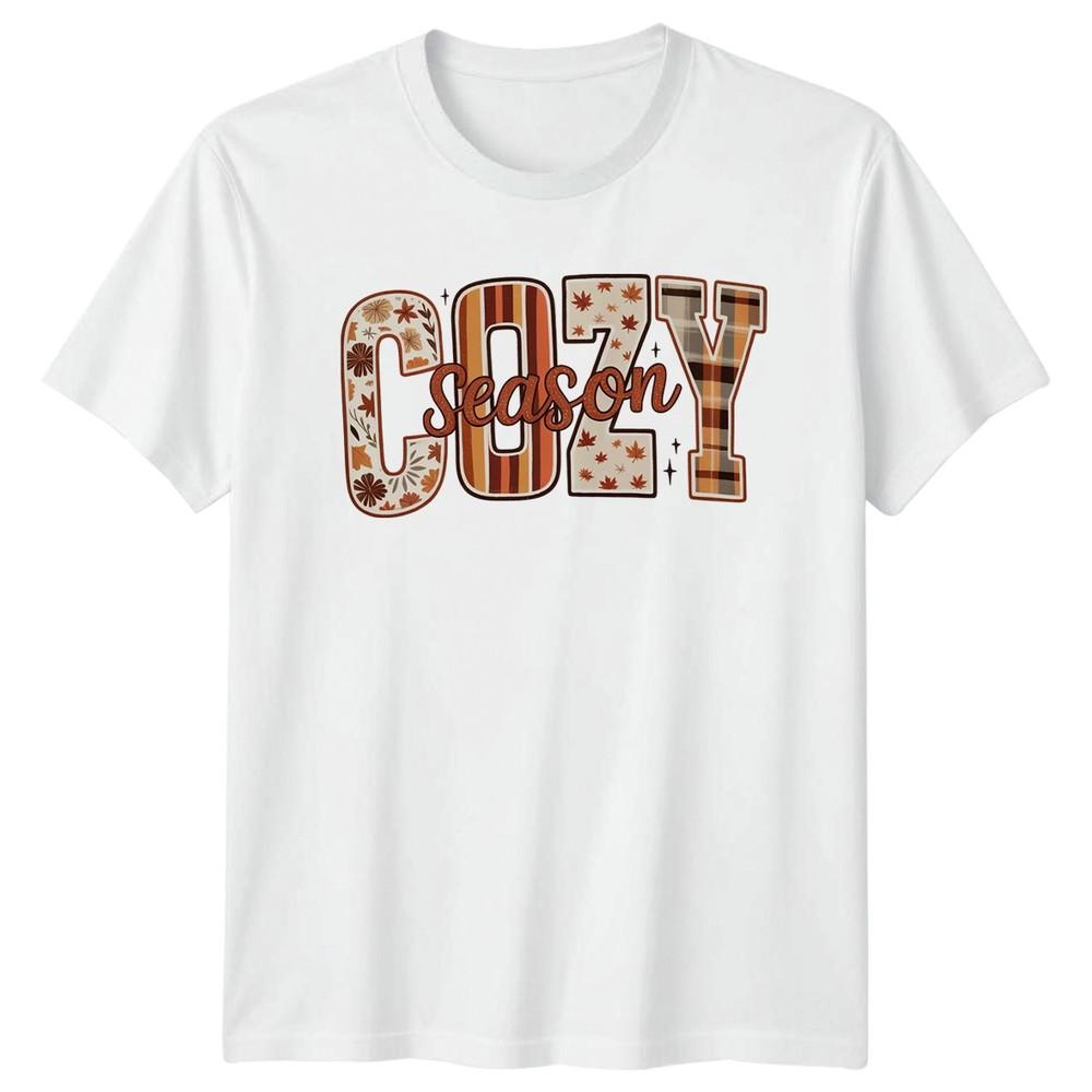 Cozy Season Autumn Fall Seasons Unisexs TShirt Unisexs Graphic Tee S