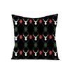 Linen Christmas Pillowcase Home Christmas Sofa Pillowcase Christmas