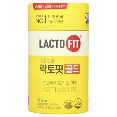 Lactofit, Probiotic, Gold, 50 Sticks, 2g Each
