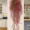 Wisteria Vine Artificial Silk Flower Wall Hanging for Indoor Decoration