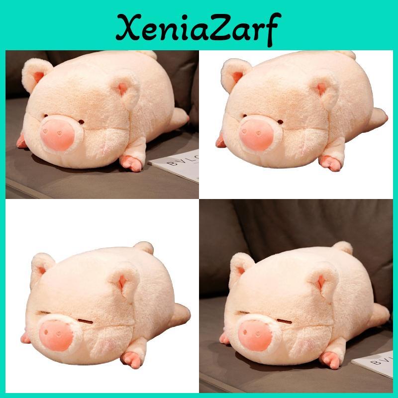 Cute Pink Pig Plush Toy Pillow For Girls And Children Short Plush And Pp Cotton Filling 40x22x20cm