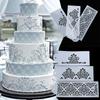 Template Sugarcraft Baking Mould Cake Lace Border Fondant Mold Cake Decorating Tool Cupcake Stencil