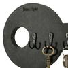 Wooden Key Hanger Key Black