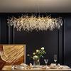 Elegant French Crystal Chandelier for Grand Duplex Living Room