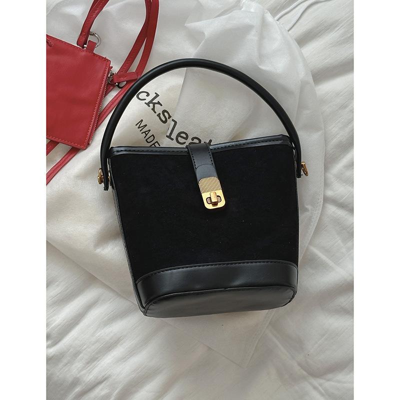 Tooxika женская новая модная замшевая сумка-ведро в стиле ретро простая универсальная сумка через плечо сумка-мессенджер S 5544₽