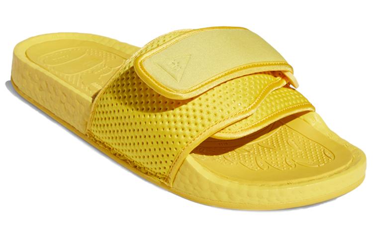 Chancletas Hu Pharrell x Chancletas Hu Adidas Originals Slides 'Bold Gold' H04407