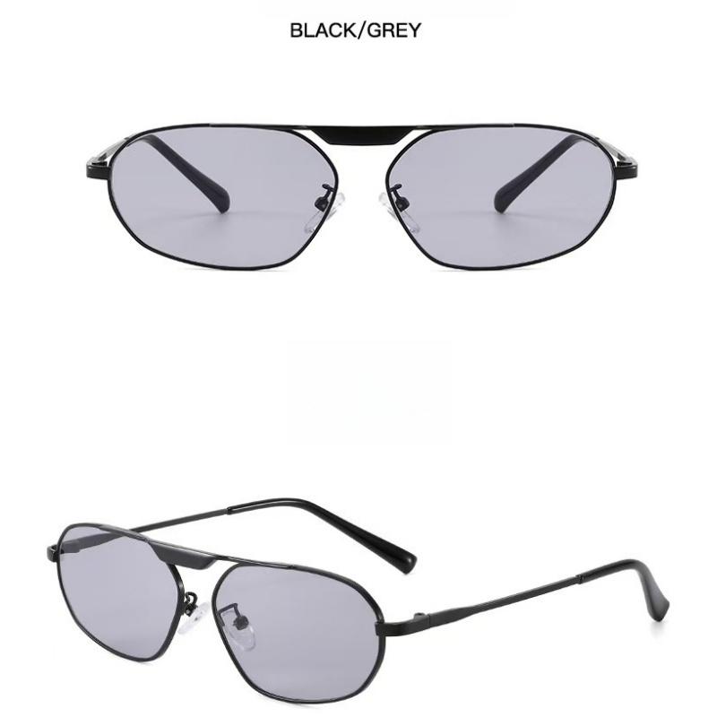 Women's sunglasses, single-beam oval sunglasses, retro sunglasses.