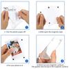 12Pcs Magnetic Photo Frame Refrigerator Magnet Double-sided Clear Acrylic Family Picture Display Frame Home Office Fridge Decoration Photo Holder