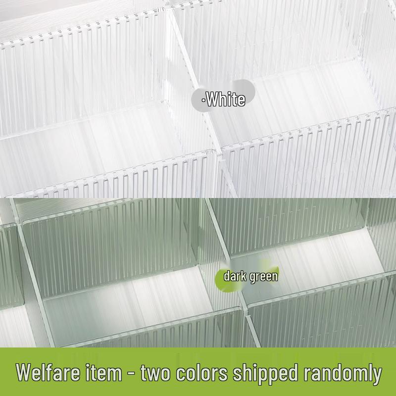 Adjustable Plastic Drawer Divider for Organizing Underwear and Socks