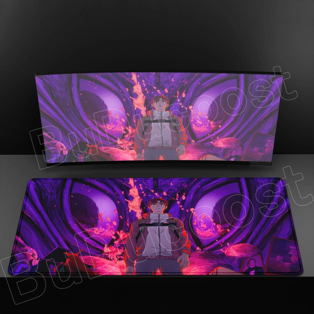 Ayase Momo Takakura Ken Seiko Manga Mouse Pad PC Gaming Accessories 400x900mm Non-slip Laptop Keyboard Mat Anime Dandadan Carpet