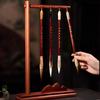 Solid Wood Calligraphy Brush Stand: Multifunctional Brush Holder for Beginners