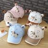 Children's Pony Figurine Net Cap Summer Girl's Mesh Baseball Cap Boy's Outdoor Sun Protection Fedora Hat