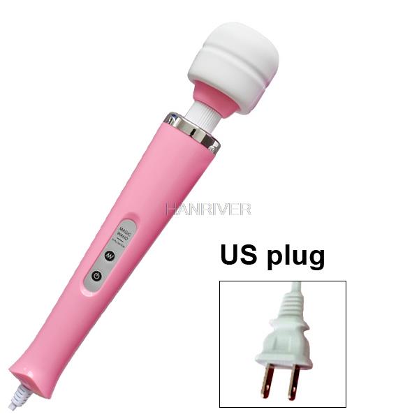 New 10 Speeds Magic Wand Massager,Big Magic Wand Massage Stick AV Vibrators Sexy Clit Vibrator Sex Toys for Women 32 *