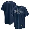 Vollständig bestickter Tampa Bay Rays Herren Cardigan Jersey Blank Baseball Uniform