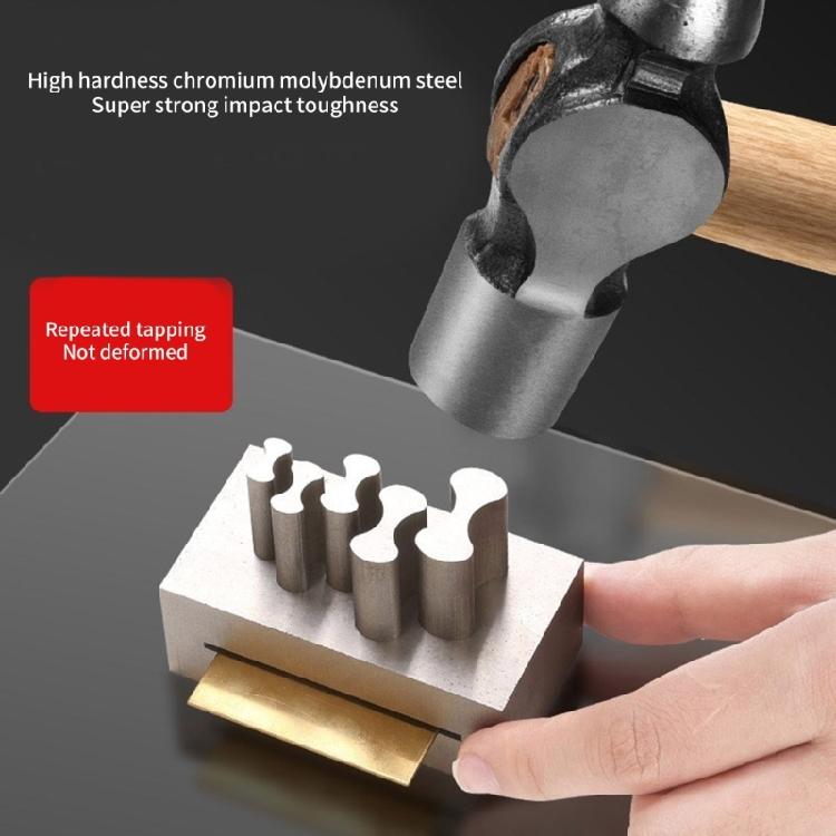 Craftsmanship Steel Molds Jewelry Clasp Punching Tool Necklace and Bracelet Making Tool Necklace Clasp Die Cutter