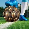 Egyptian Cat Art Round Football Size 5 Adult Ball Suitable for Training Matches and Outdoor Team.